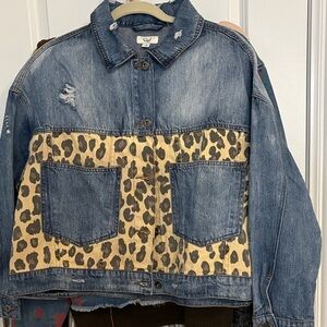 Easel Blue Denim Jacket